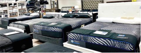 Macon &amp; Robins Bed &amp; Mattress has brands such as Sealy to help customers with their sleep needs.