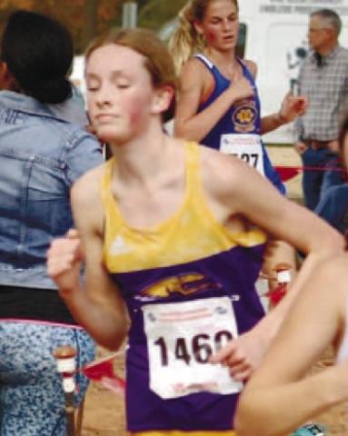 The Lady Hounds placed two runners in the top 30, powering to a seventhplace finish. CONTRIBUTED