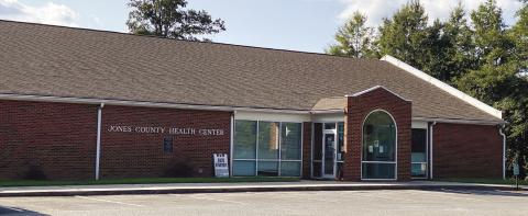 The Jones County Board of Health Building located at 114 Forest Street, directly behind the Jones County Library, was constructed in 1990. DEBBIE LURIE-SMITH/Staff