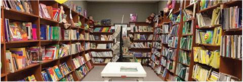 Wall of Books offers old and new book selections year-round