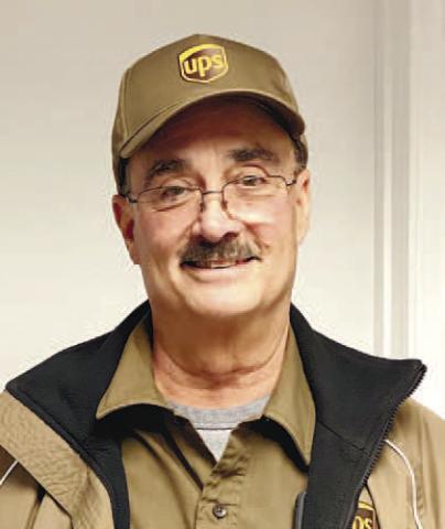 Gray City Councilman Terry Favors also delivers for UPS during the holidays. DEBBIE LURIE-SMITH/ Staff