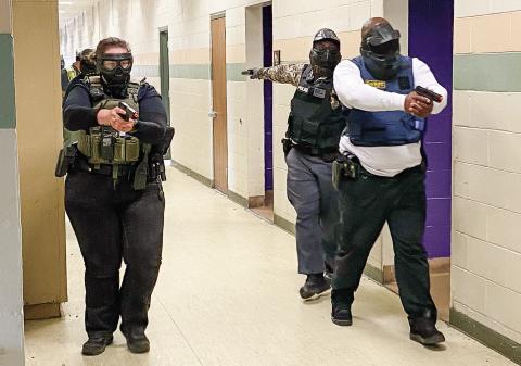 New trainers help lead active shooter training