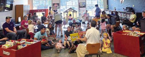 The Jones County Library is a happening place this summer for all ages. FILE PHOTO