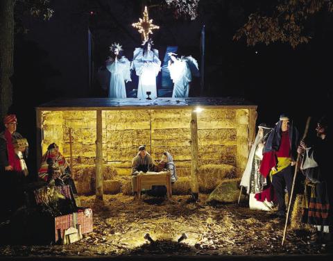 The Live Nativity presented by Gray United Methodist was able to squeeze in between uncertain weather, only shutting down early on the final night, when rain showers set in for the evening. SEE MORE PHOTOS >> PAGE A5 BRANDY ROUND/Contributed