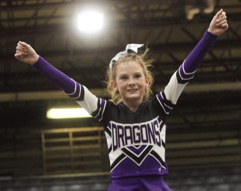 Cheer programs host friends & family showcase