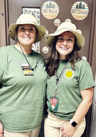 Teacher Shannon Briscoe and Paraprofessional Stefanie Cannon. CONTRIBUTED