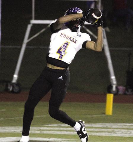 Jaivon Solomon caught 14 touchdown passes for the Greyhounds this past season. BRAD HARRISON/Staff