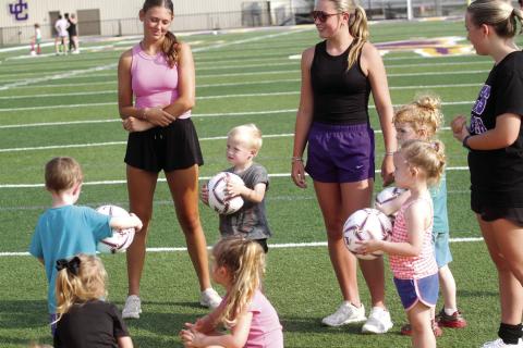 Young and old take part in annual soccer camp