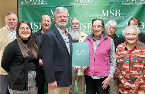 Magnolia State Bank donates historic property