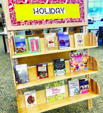 The Jones County Public Library has holiday and Christmas themed books for those interested. ALAINA CLARKE/Staff