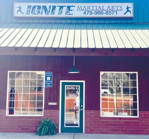 Ignite Martial Arts has its own space now since Cown moved a little over a year ago in Gray. ALAINA CLARKE/Staff