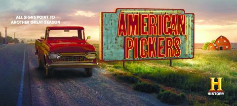 American Pickers is produced by Cineflix Productions for The History Channel. New episodes air Mondays at 9 p.m. EST on History.  CONTRIBUTED