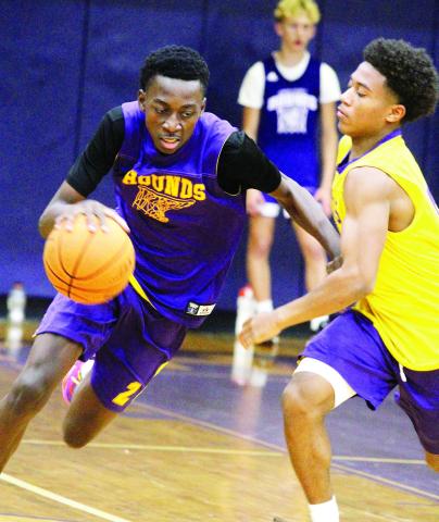 The Greyhounds host Houston County for a scrimmage on Nov. 12. BRAD HARRISON/Staff
