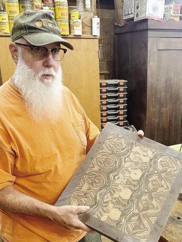 Retiree now enjoying his woodworking business