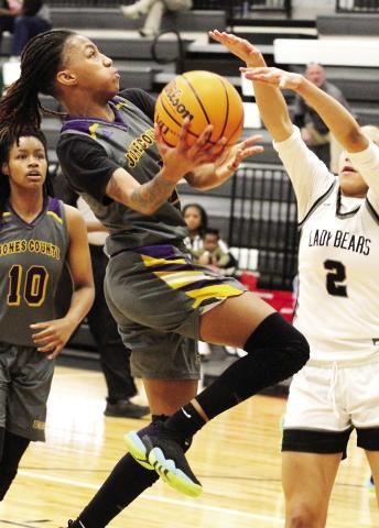 The Lady Greyhounds elevated their level of play Friday to improve their record to 13-4. BRAD HARRISON/Staff