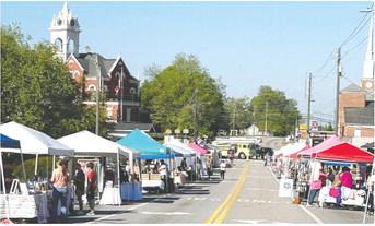 Main Street Gray festivals take place on West Clinton Street to celebrate Downtown Gray. FILE PHOTO