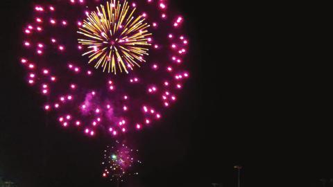 Fireworks filled the sky at this year’s Independence Day Extravaganza at Morris Bank Recreational Complex June 30. BRANDY ROUND/Contributed