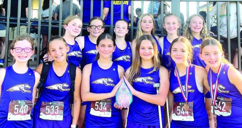 Middle school boys first, girls second against top-flight competition