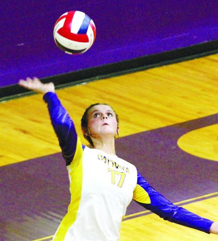 The Volley Hounds are riding high following last Tuesday’s sweep of both Piedmont Academy and Northside. BRAD HARRISON/Staff
