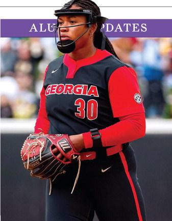 Georgia pitcher Destin Howard (30) during Georgia’s game against Missouri at Mizzou Softball Stadium on Saturday, May 3. Conor Dillon/UGAAA