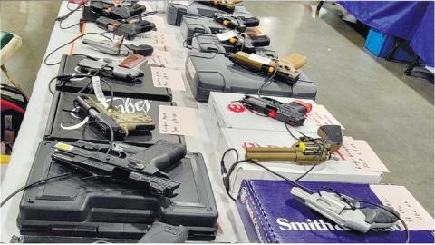Red Roo Defense sells many different kinds of handguns. CONTRIBUTED BY MATTHEW SIMS