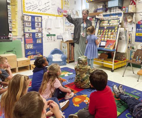 Whale Classroom learns about dinosaurs