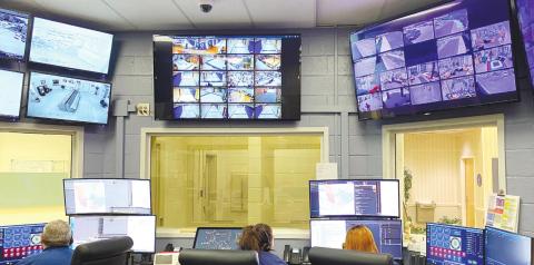The county’s state of the art 911 communications center is named for former Chief Deputy Barbara Burnette. DEBBIE LURIE-SMITH/Staff