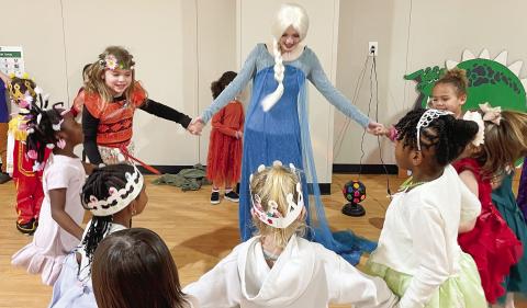 Students at Jones County Pre-K dressed up as their favorite Fairy Tale characters for the ball. BETHANY TAPPEE/Staff