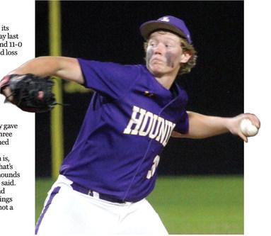 Sophomore pitcher Cooper Rice got the shutout win last week against Woodland. BRAD HARRISON/Staff