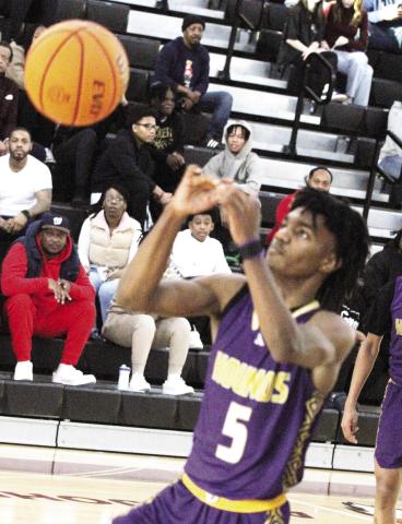 Jaden Stanley lets loose a jump shot during the first half of Saturday’s second-round loss to Tucker. BRAD HARRISON/Staff