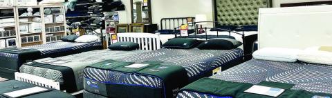 Macon &amp; Robins Bed &amp; Mattress has great brands such as Sealy to help customers find something to fit their sleep needs.