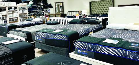 Macon &amp; Robins Bed &amp; Mattress has great brands such as Sealy to help customers find something to fit their sleep needs.