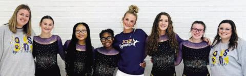 Gym Hounds kick off season in meet against Ola