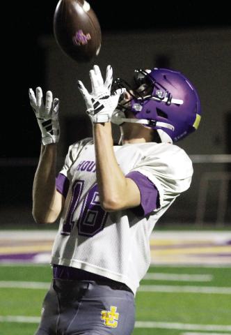 Spring practice has allowed the Greyhound coaches to get a strong look at both new and returning players on both sides of the ball. BRAD HARRISON/Staff