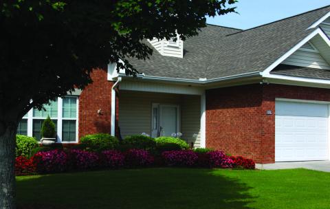 A beautiful patio home at featured at The Cottages.