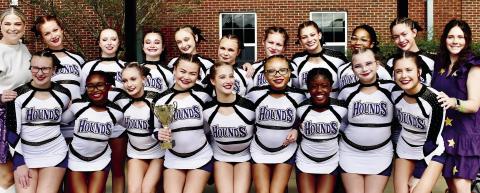 Jones County’s competition cheerleaders are headed for the state championships again. They’ll take part in Friday’s session which begins at 10 a.m. CONTRIBUTED