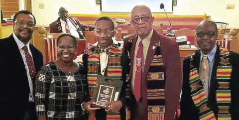 Young man completes Rite of Passage program