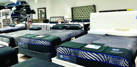 Macon & Robins Bed &amp; Mattress has brands such as Sealy to help customers with their sleep needs.