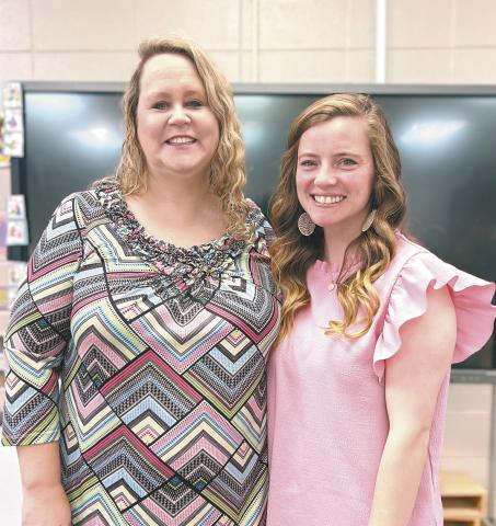 Teacher Jennifer Brown and Paraprofessional Heather Todd. CONTRIBUTED