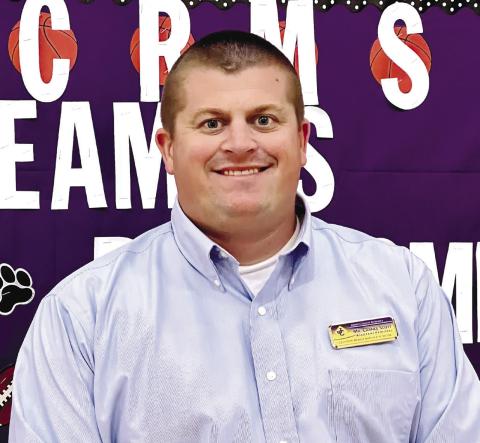 Chance Scott, the new assistant principal of Clifton Ridge Middle School in Jones County. CONTRIBUTED