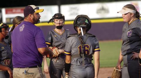 The Lady Greyhounds’ next home game is Aug. 25 against Union Grove. BRAD HARRISON/Staff