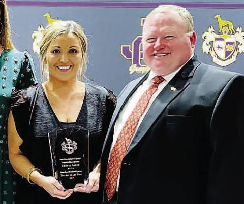 Clifton Ridge’s Asbell named Teacher of the Year