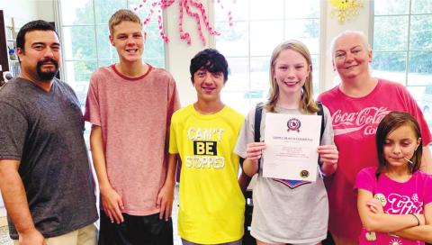 Library Volunteer Family of The Year
