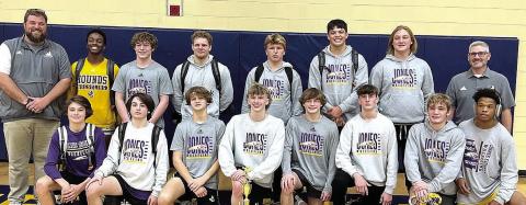 The Greyhounds won first place at the Yellow Jacket Invitational, beating Effingham County, Pierce County, and Brunswick to close out the overall win. CONTRIBUTED
