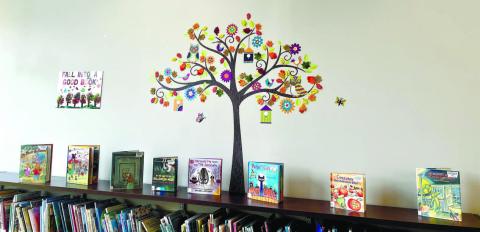 The Jones County Public Library has lots of Halloween and fall books for children to check out this spooky season. ALAINA CLARKE/Staff