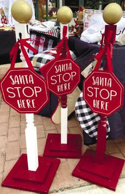 Homemade signs and other items will be available for those interested at the local event. CONTRIBUTED