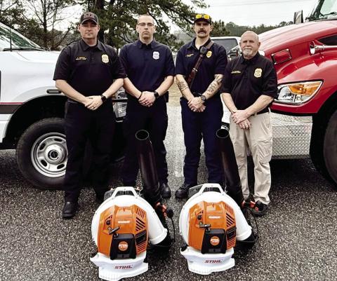Jones County Fire Department awarded state grant to boost wildland firefighting capabil