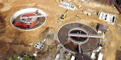 New treatment plant, water well moving forward