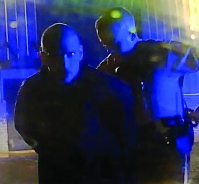 The Jan. 18 arrest of Marty Morgan inside a business on Highway 49 is captured on video. CONTRIBUTED