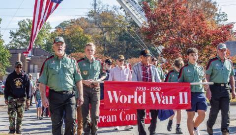 The 25th Jones County Veterans Appreciation Day this past Saturday brought back the interviews of local veterans and paid tribute to the late Susan Holmes for her support while serving in the Georgia House. SEE MORE PHOTOS >> PAGE A9 CONTRIBUTED